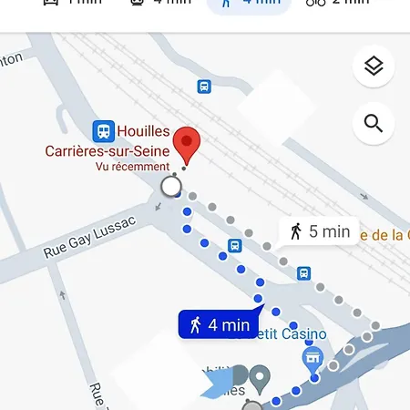 Lumineux 3 Min Gare - Rer A, Ligne L Et J * Houilles